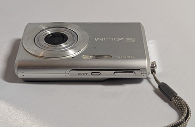 Casio EXILIM ZOOM EX-Z60 6.0MP Digital Camera - Silver for sale
