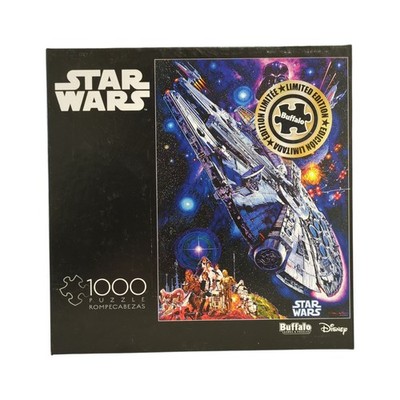 Buffalo Games Premium Quality Interlocking Jigsaw Puzzle, 1000 Piece (Star Wars)