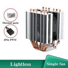 6 Heat Pipe CPU Air-Cooled Cooler 4Pin PWM PC Radiator Fan for Intel LGA 1366 1