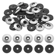 120Pack #10 x 9/16" Stainless Steel EPDM Bonded Sealing Washers Cushion Gasket