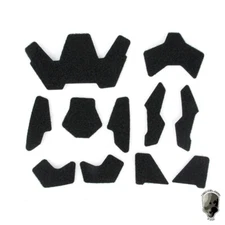 TMC SF style Tactical Helmet Loop Sticker Set 11pcs DIY Replacement Airsoft Gear