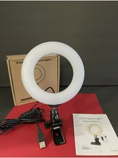 Video Conference Lighting, 6  Led Selfie Ring Light for Video Conference