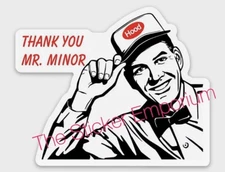 Phish Harry Hood Thank You Mr Minor Sticker ~ Water Bottle Laptop Shirt Decal