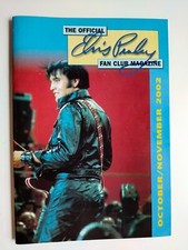 The Official Elvis Presley Fan Club Magazine Of Great Britain Oct - Nov 2002