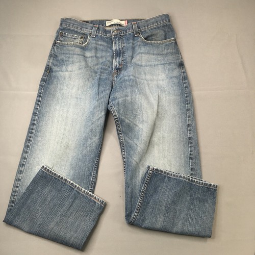 Jeans Levis 569 da uomo W34 L30 Blu Taglia Loose Straight Denim #022 | eBay
