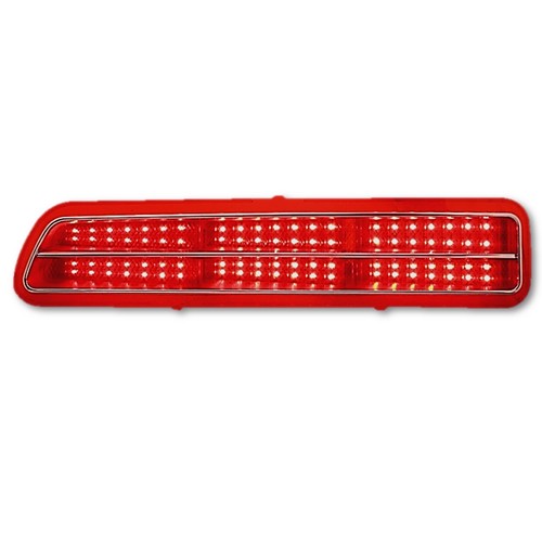 69 Chevy Camaro 1969 rojo LED trasero izquierdo LH luz de freno trasero lente y ajuste - Imagen 3 de 4