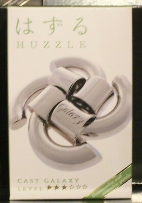 Hanayama Galaxy Huzzle Cast Puzzle-aus Nic Picot Magie