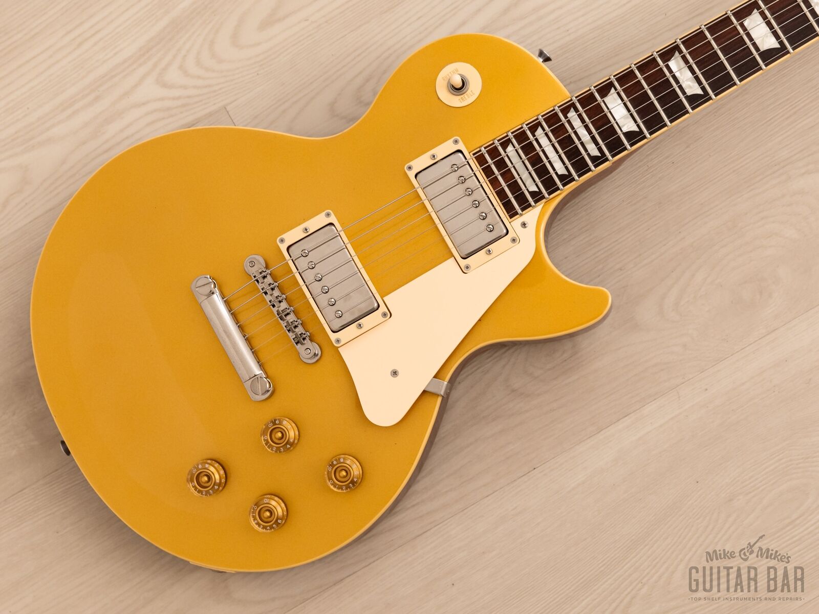 1998 Epiphone by Gibson Les Paul Standard Goldtop, Japan Fujigen