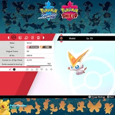 ✨ Shiny Victini ⚡@ Master Ball ⚡ 6IV ⚡ Pokémon Sword & Shield