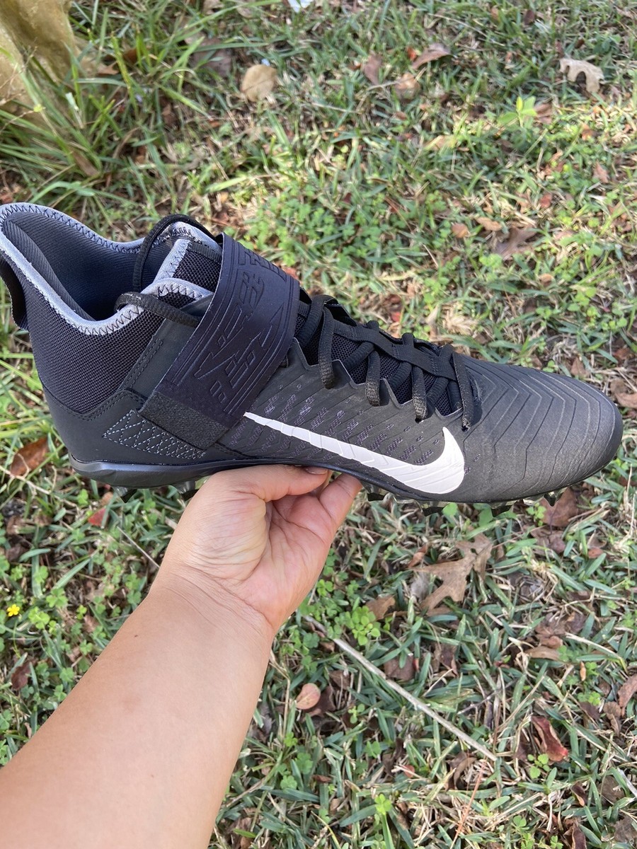 Nike Alpha Menace Pro 2スパイク ブラック 美品 Nike Alpha Menace Pro 2 Mid Football Cleats Men's 11.5 Black