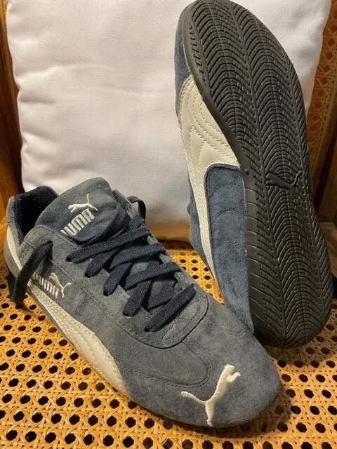 Puma Sneakers Blue suede men 9.5 worn couple times