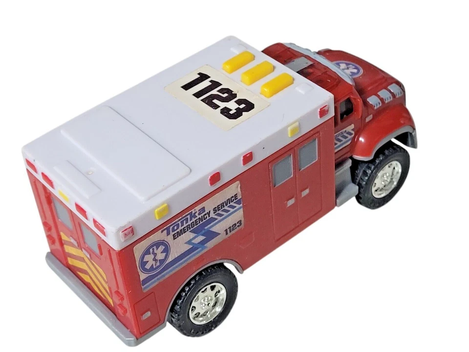 Tonka Toughest Minis Emergency Service Vehicle Lights & Sounds Works Great! - Image 4 of 4