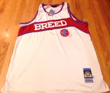 NEW STALL & DEAN VINTAGE RUCKER PARK NEW BREED BASKETBALL JERSEY SIZE 60