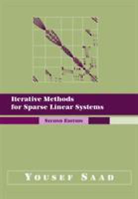Iterative Methods for Sparse Linear Systems, Saad, Yousef, 9780898715347