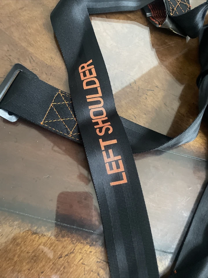 SNIPER TREE STAND HUNTING SAFETY HARNESS ADJUSTABLE 300# STRAP FALL ARREST LOT 2 - Image 2 of 4