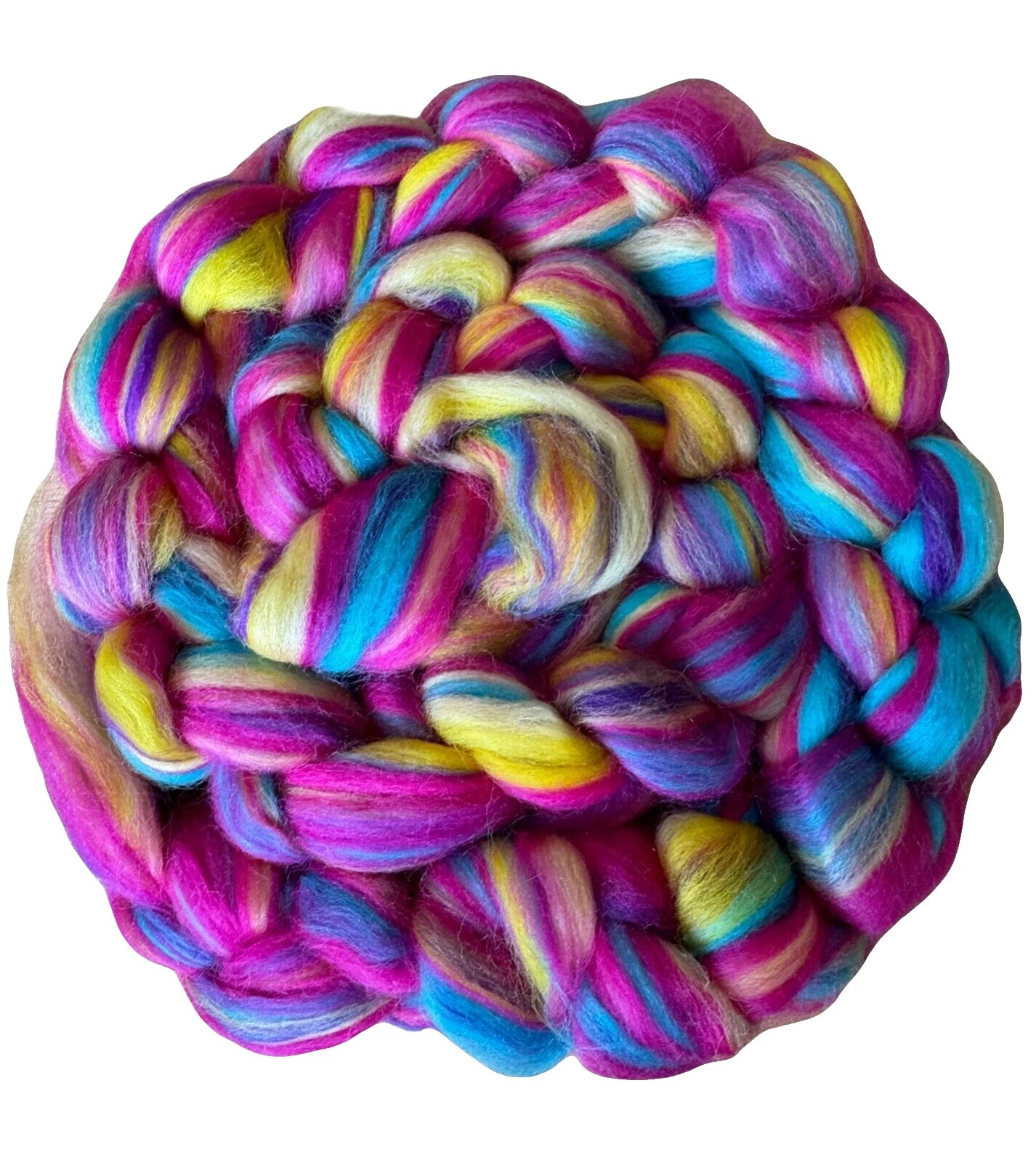 Semi Worsted Spinning Craft Spinning Roving, Wool & Fiber