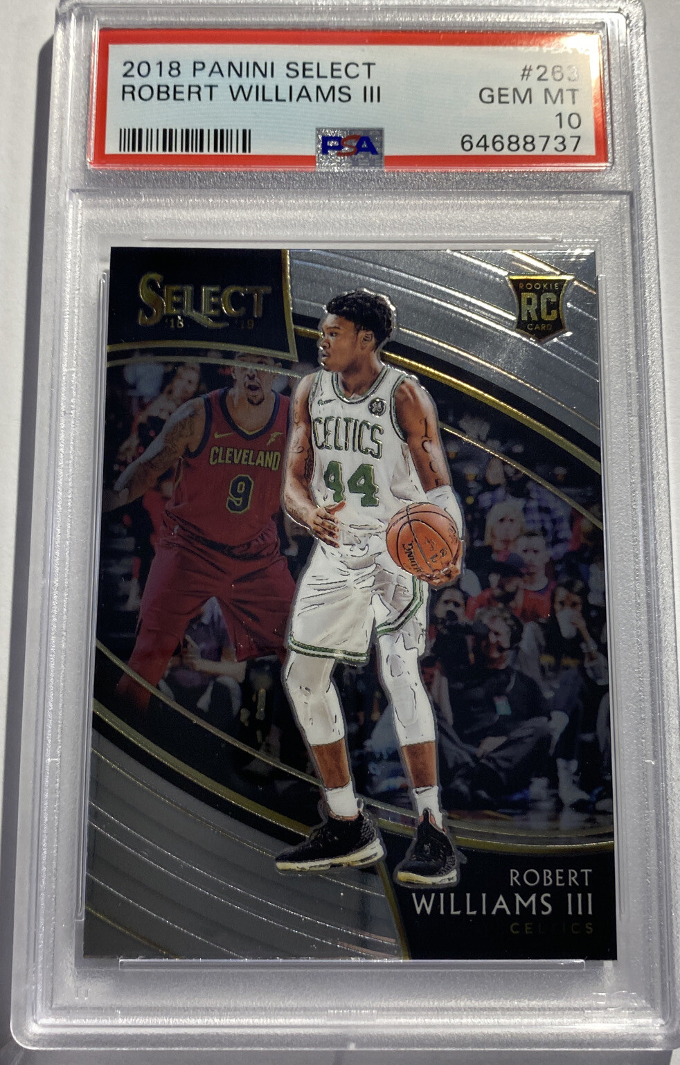 2018 Panini Select Robert Williams #263 Rookie RC Courtside PSA 10