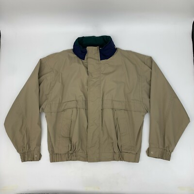 Vintage Woodlake Jacket Men's Size XL Full Zip Water Resistant