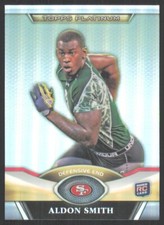 2011 Topps Platinum Aldon Smith Rookie San Francisco 49ers #66