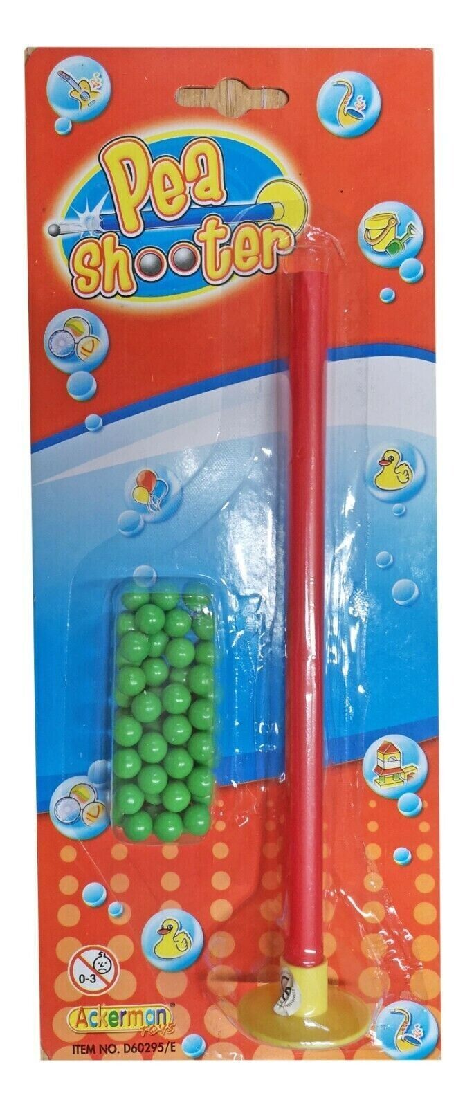 Pea Shooter Retro Toy Jokes School Prank Peashooter