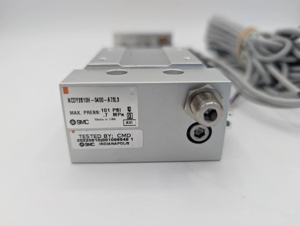 SMC NCDY2S10H-0400-A73L3 cilindro sin varilla acoplado magnéticamente 3x interruptores D-A37 Foto 4 de 4