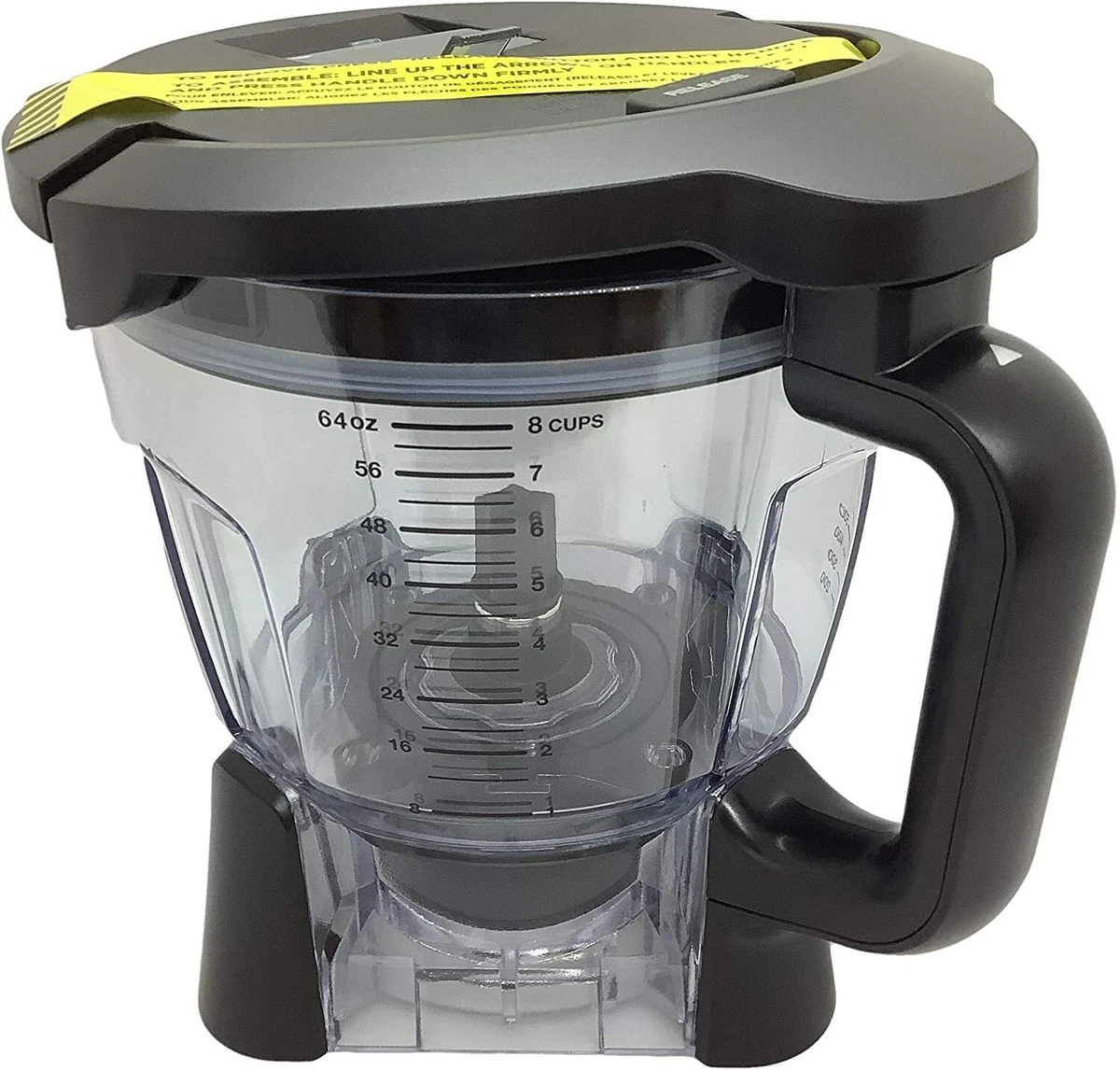 Ninja 64 oz Processor Bowl+Lid for Auto-iQ BL680 BL681 BL682 BN801 BN751  Blender