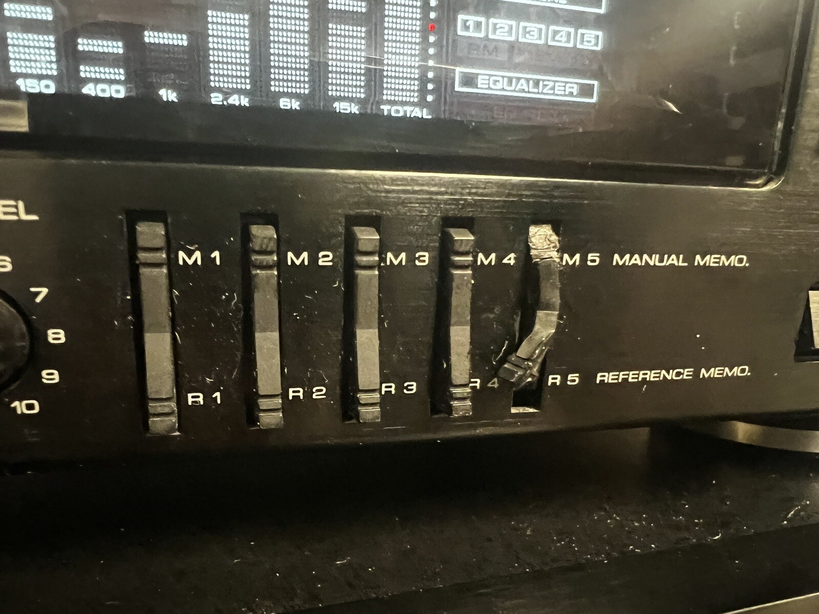 Vintage Kenwood Stereo Graphic Equalizer GE4030. Tested WORKING GREAT