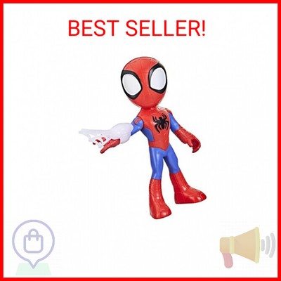 Spidey and His Amazing Friends Supersized Spidey 9-inch Action Figure, Preschool