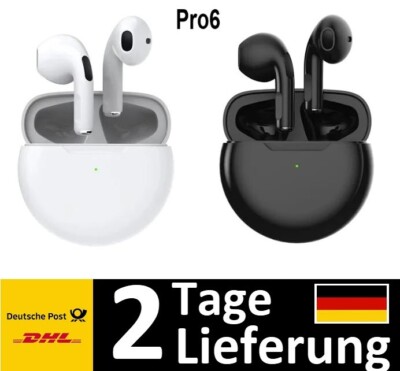 Original Air Pro 6 TWS drahtlose Bluetooth-Kopfhörer Wireless Headset dfg3