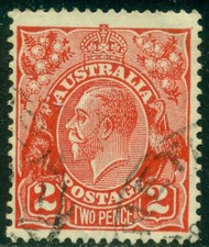 AUSTRALIA SCOTT # 71, KING GEORGE V, USED, GREAT PRICE!