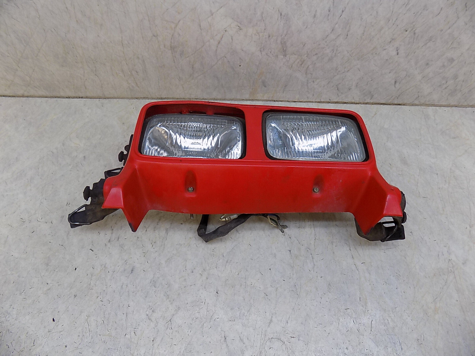 Honda ATC350x Headlight w/ Shroud Bezel & Straps ATC 350x x 1985 6 eBay