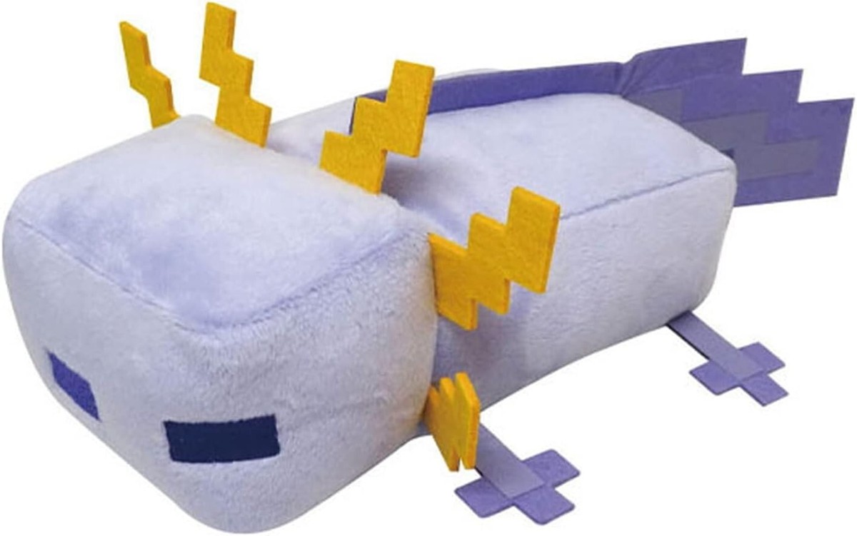 K Company Minecraft Collection Plush (Axolotl) Blue from Japan New