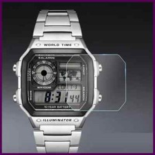 3pcs Screen Protector Cover Film For Casio DW-5600/5610 AE-1200/1300/1400 A158WA