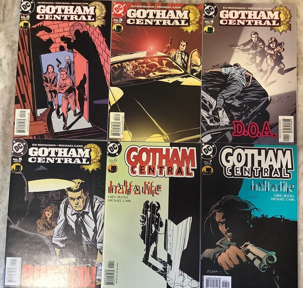 Gotham Central #2-7 DC 2003 Comic Books
