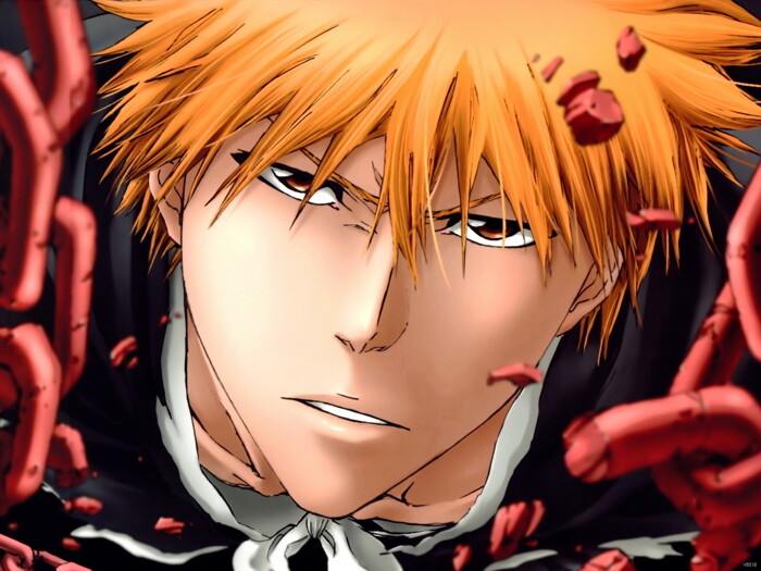 V6016 Bleach Kurosaki Ichigo Portrait Anime Manga Decor WALL