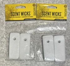 2 Packs Hunters Specialties Scent Wicks  4-pack