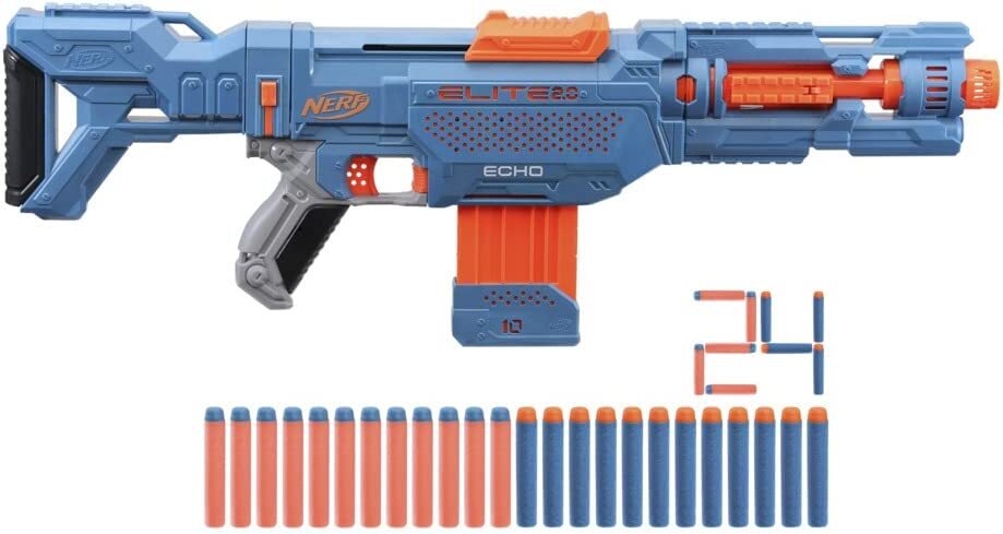 Nerf ELITE 2.0 ECHO トイガン Nerf Elite 2.0 Echo Gun - 4 in 1