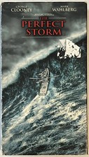 The Perfect Storm - VHS 2000 - George Clooney Mark Wahlberg - Andrea Gail