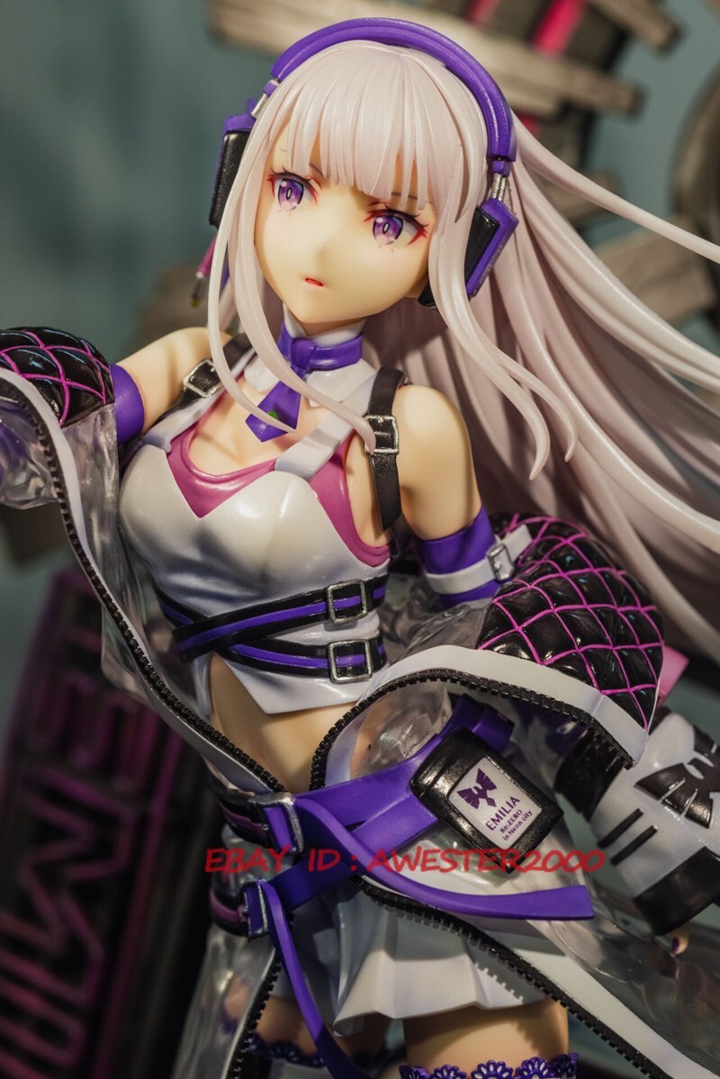 1/7 eStram X SSF Emilia Neon city Ver. Re Zero Starting Life in
