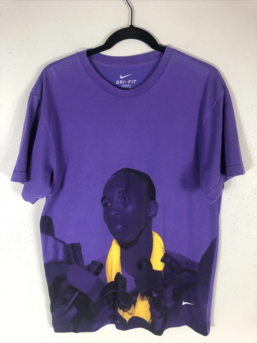 Mens purple top dri fit shirt