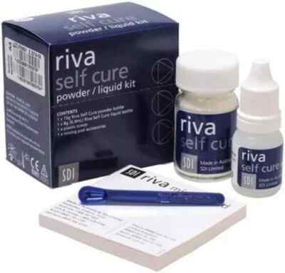 SDI RIVA SELF CURE GIC DENTAL RESTORATIVE NO SENSITIVITY NO ADHESIVE REQUIRED