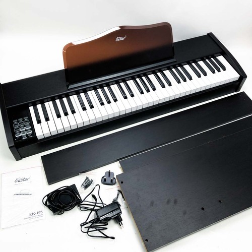 Eastar EK10S Keyboard Piano, 61Tasten Standardgröße Upright Digitale