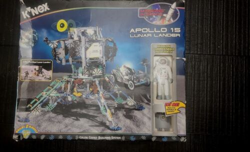 K'NEX APOLLO 15 LUNAR LANDER Missions In Space Toy - Picture 1 of 5