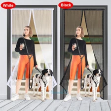 Magnetic Screen Door - Self Closing, Heavy Duty Hands Free Mosquito Net Anti Bug
