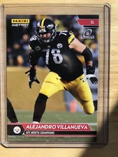 2017 PANINI INSTANT AFC NORTH CHAMPS ALEJANDRO VILLANUEVA  1 Of 75