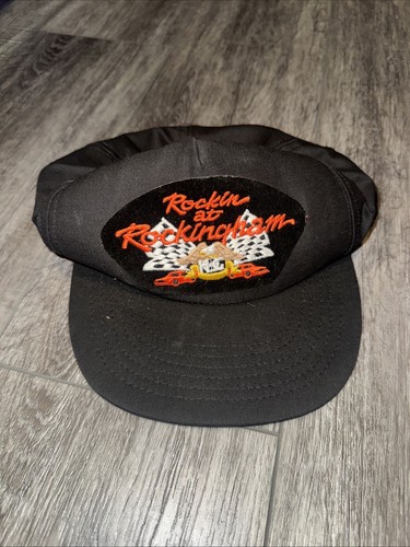 Vintage Rockingham Speedway Rockin at Rockingham Harley Davidson HOG Patch Hat