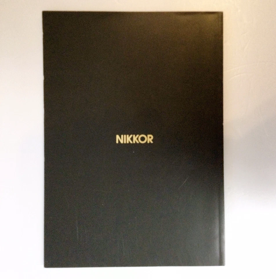 Nikon My NIKKOR rare Japanese catalog Vo.1 Gem quality for pro photographers - Image 3 of 4