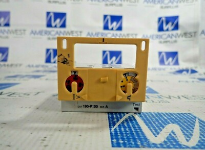 #ad ALLEN BRADLEY 190 P100 SERIES A MOTOR PROTECTION TRIP BLOCK *NEW* $69.75