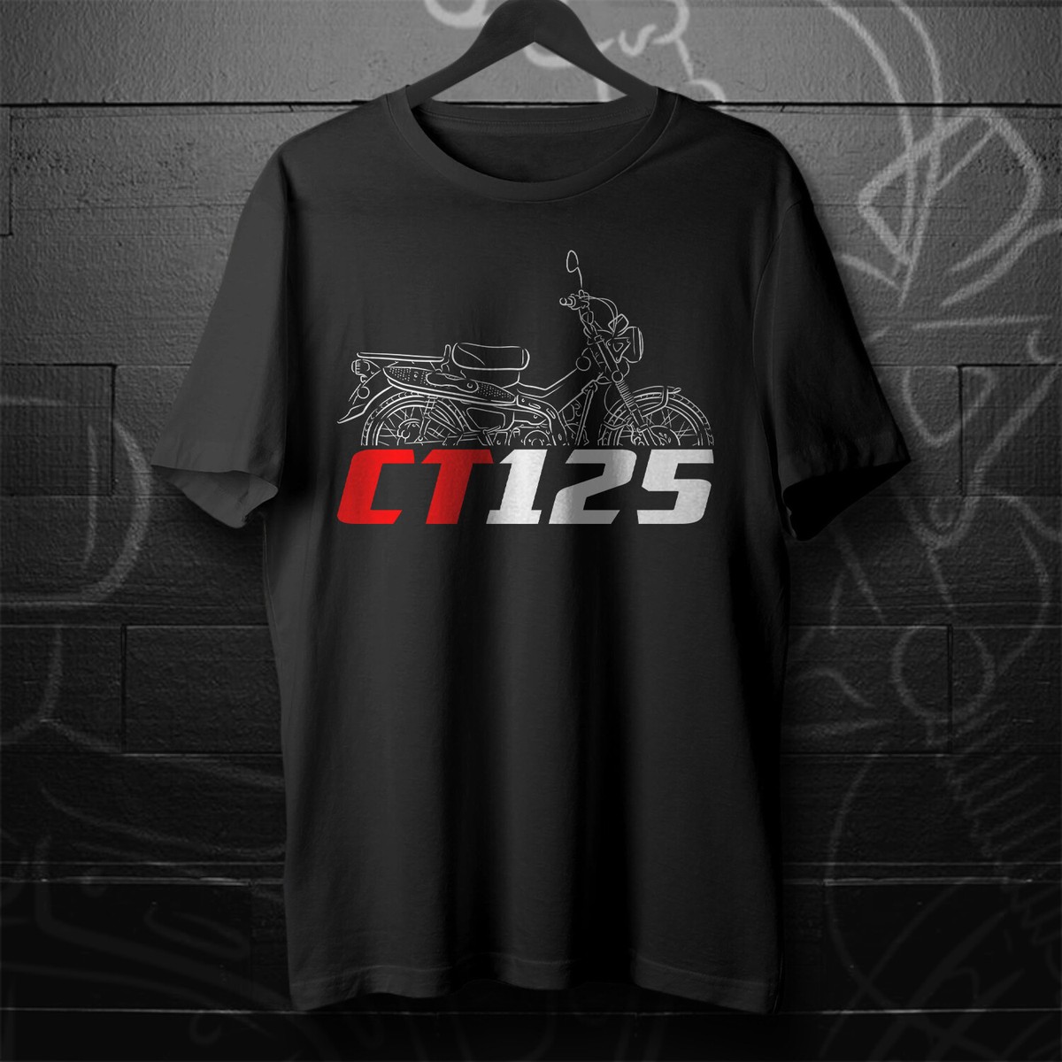Honda CT125 1975–2024 - Motorcycle T-Shirt for Riders | eBay