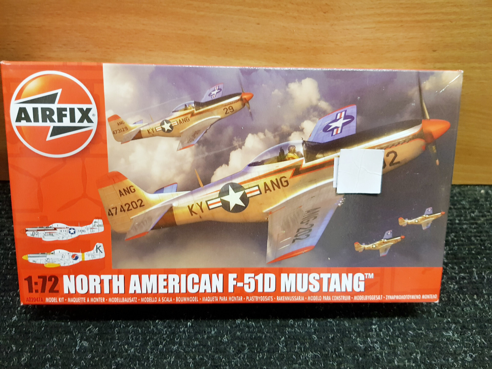 A02047A Airfix 1:72 Scale North American F-51D Mustang